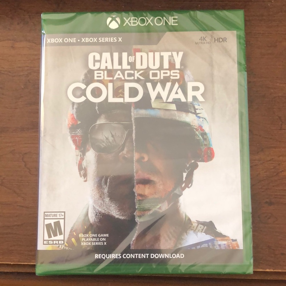 Call of Duty Black Ops Cold War unopened game